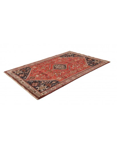 Tappeto Shiraz Persia marrone giallo 158x246
