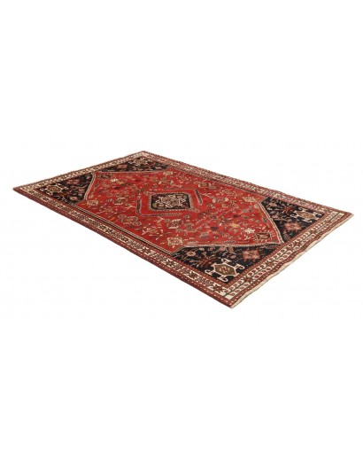 Tappeto Shiraz Persia marrone giallo 158x246