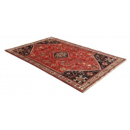 Tappeto Shiraz Persia marrone giallo 158x246