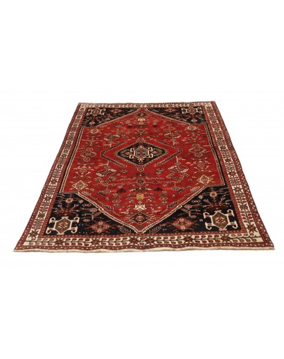 Tappeto Shiraz Persia marrone giallo 158x246