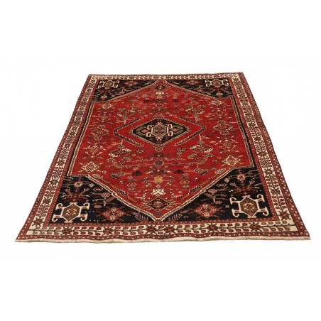 Tappeto Shiraz Persia marrone giallo 158x246