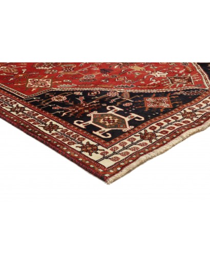 Tappeto Shiraz Persia marrone giallo 158x246