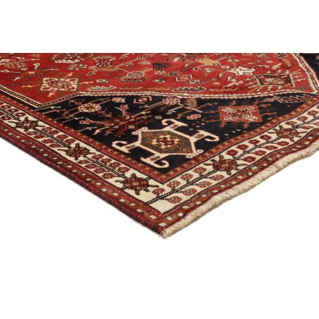 Tappeto Shiraz Persia marrone giallo 158x246