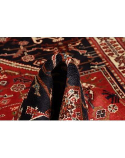 Tappeto Shiraz Persia marrone giallo 158x246