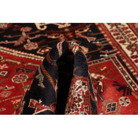 Tappeto Shiraz Persia marrone giallo 158x246