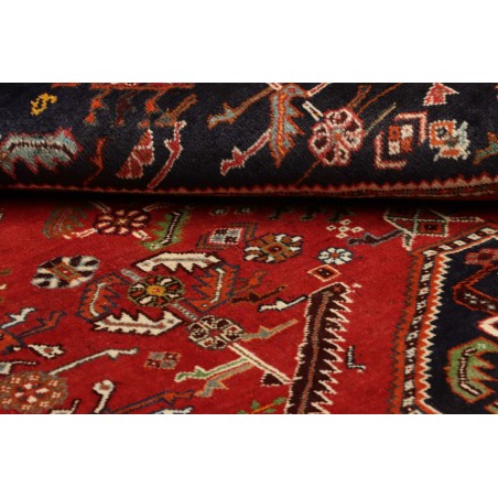 Tappeto Shiraz Persia marrone giallo 158x246