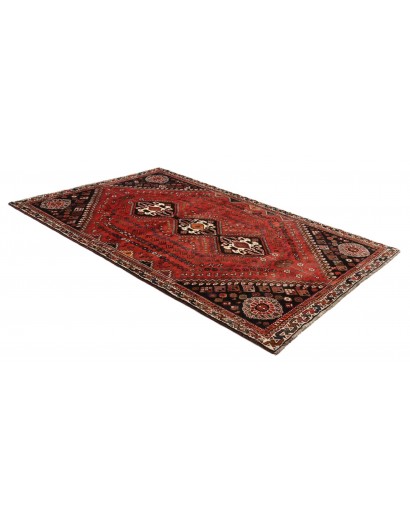 Tappeto Shiraz Persia grigio giallo 172x267
