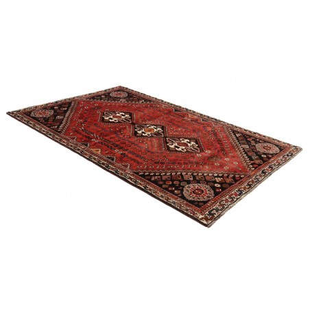 Tappeto Shiraz Persia grigio giallo 172x267