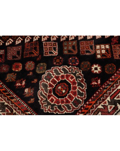 Tappeto Shiraz Persia grigio giallo 172x267