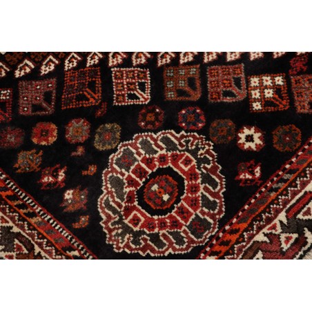 Tappeto Shiraz Persia grigio giallo 172x267
