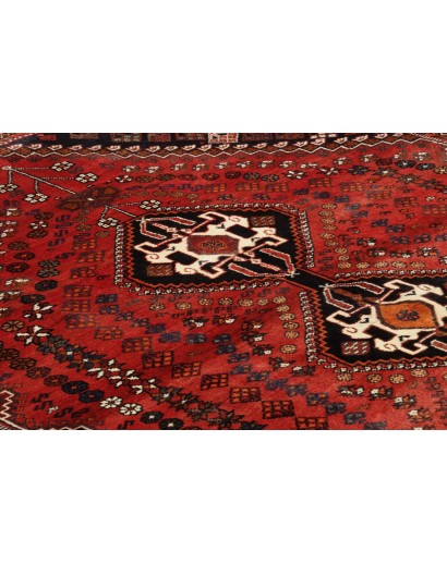 Tappeto Shiraz Persia grigio giallo 172x267