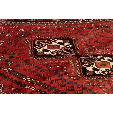 Tappeto Shiraz Persia grigio giallo 172x267