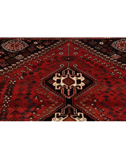 Tappeto Shiraz Persia grigio giallo 172x267