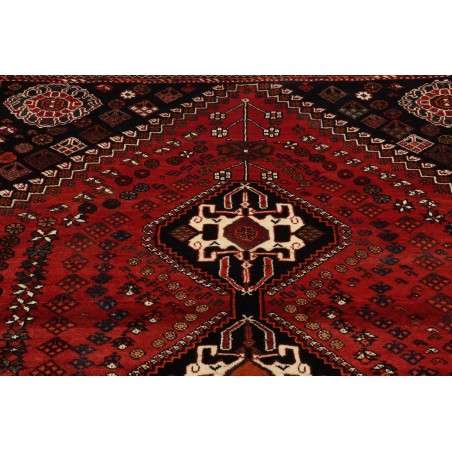 Tappeto Shiraz Persia grigio giallo 172x267