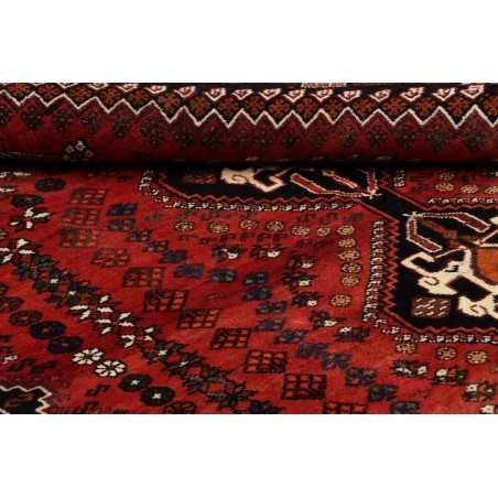 Tappeto Shiraz Persia grigio giallo 172x267