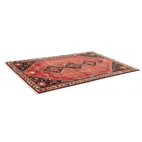 Tappeto Shiraz Persia marrone giallo 163x253