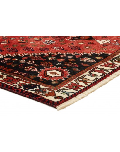Tappeto Shiraz Persia marrone giallo 163x253