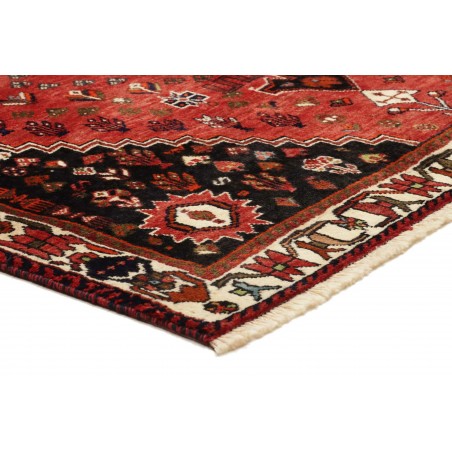 Tappeto Shiraz Persia marrone giallo 163x253