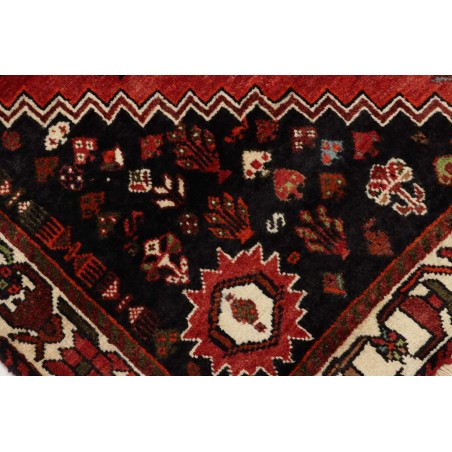 Tappeto Shiraz Persia marrone giallo 163x253