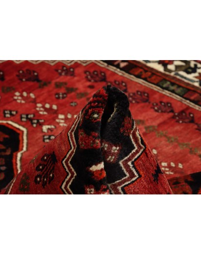 Tappeto Shiraz Persia marrone giallo 163x253