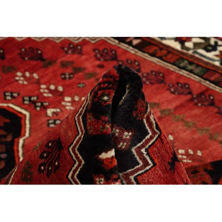 Tappeto Shiraz Persia marrone giallo 163x253