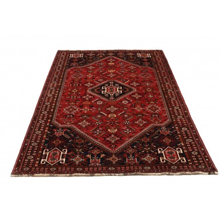 Tappeto Shiraz Fine Persia marrone giallo 160x262