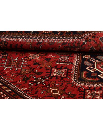 Tappeto Shiraz Fine Persia marrone giallo 160x262