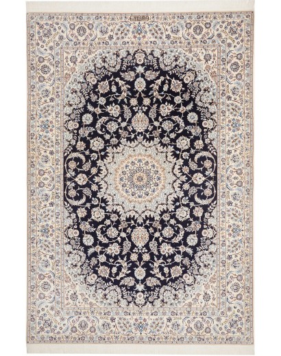 Tappeto Nain 6La Persia bianco grigio 170x250