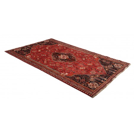 Tappeto Shiraz Fine Persia marrone giallo 160x255