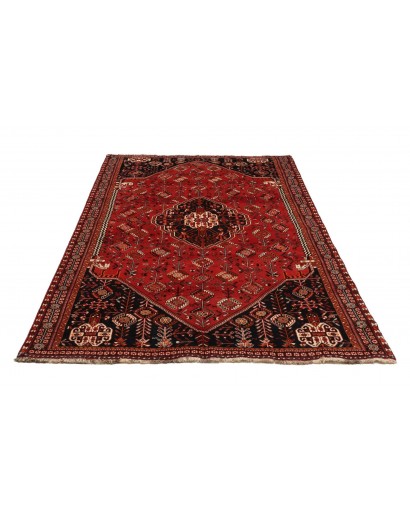 Tappeto Shiraz Fine Persia marrone giallo 160x255