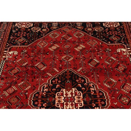 Tappeto Shiraz Fine Persia marrone giallo 160x255