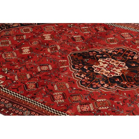 Tappeto Shiraz Fine Persia marrone giallo 160x255
