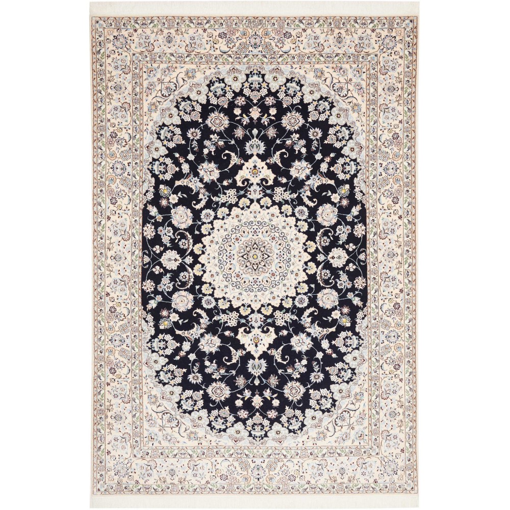 Tappeto Nain 6La Persia grigio 160x235 Tappeto Nain 6La Persia grigio 160x235