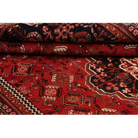 Tappeto Shiraz Fine Persia marrone giallo 160x255