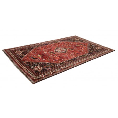 Tappeto Shiraz Persia marrone blu 183x295