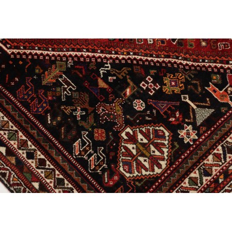 Tappeto Shiraz Persia marrone blu 183x295
