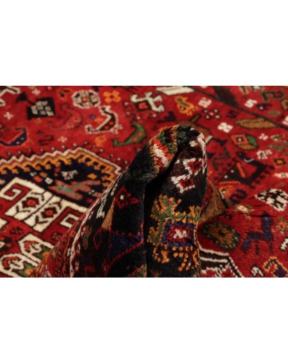 Tappeto Shiraz Persia marrone blu 183x295
