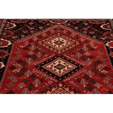 Tappeto Shiraz Persia marrone giallo 176x270