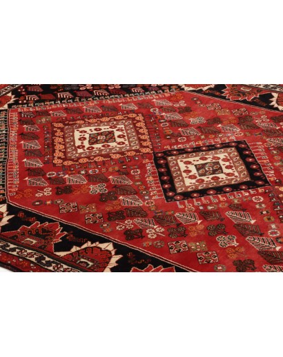 Tappeto Shiraz Persia marrone giallo 176x270