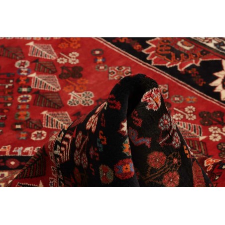 Tappeto Shiraz Persia marrone giallo 176x270