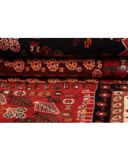 Tappeto Shiraz Persia marrone giallo 176x270