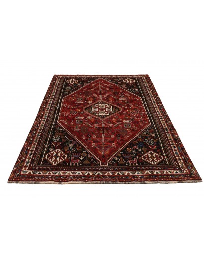 Tappeto Shiraz Persia grigio beige 174x274