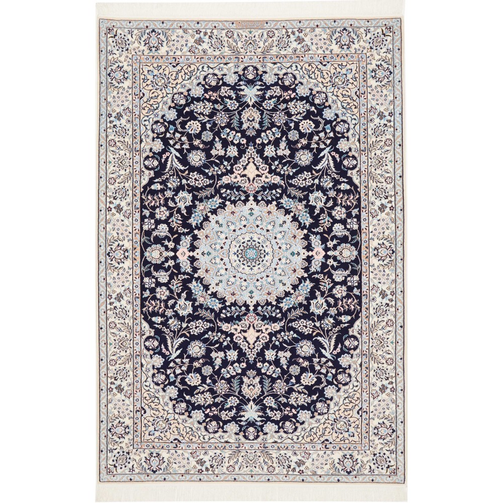Tappeto Nain 6La Persia grigio 125x190 Tappeto Nain 6La Persia grigio 125x190