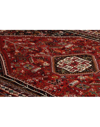 Tappeto Shiraz Persia grigio beige 174x274