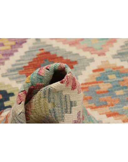 Tappeto Kilim Afghanistan marrone beige 102x147