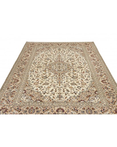 Tappeto Kashan Persia bianco 202x308