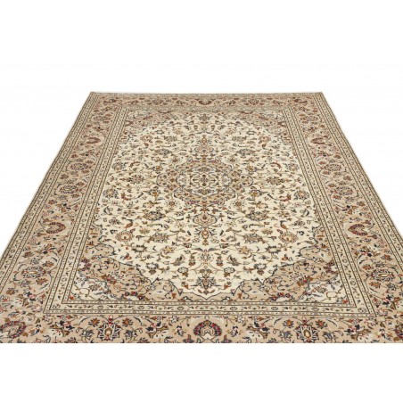 Tappeto Kashan Persia bianco 202x308