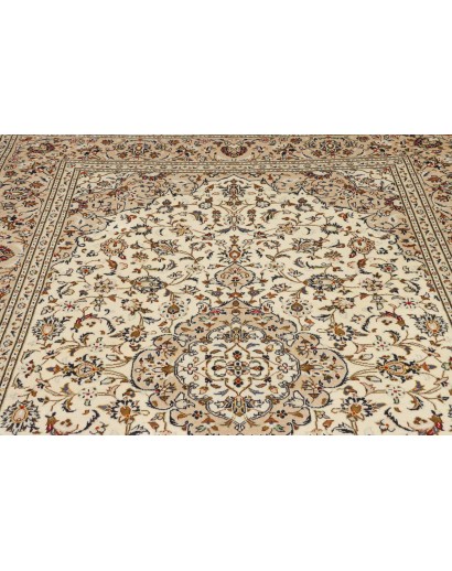 Tappeto Kashan Persia bianco 202x308