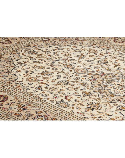Tappeto Kashan Persia bianco 202x308