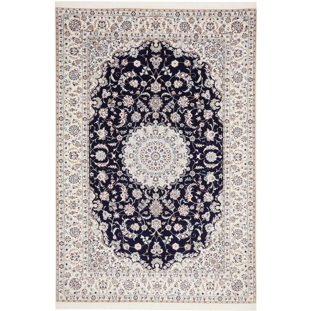 Tappeto Nain 6La Persia grigio 168x249 Tappeto Nain 6La Persia grigio 168x249